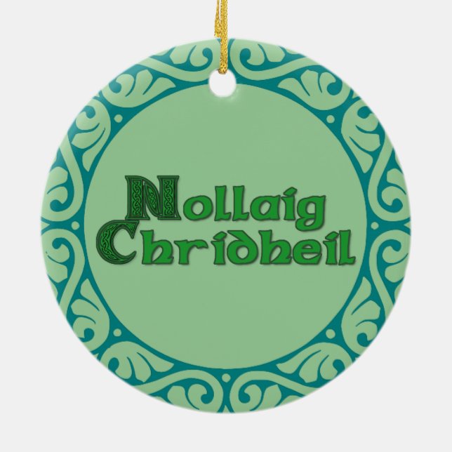 Nollaig Chridheil - enfeites de natal escoceses (Traseira)