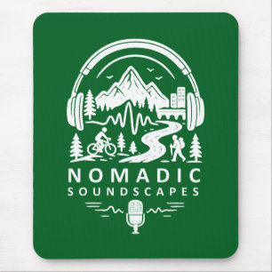 Nomadic Soundscapes - Elegante Mouse Pad