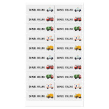 Nome à prova de água Etiqueta de segurança Veículo