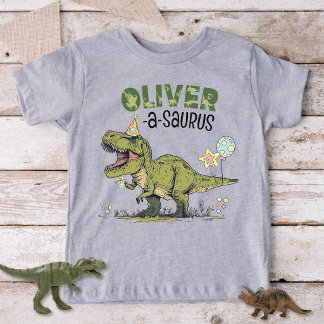 Nome-a-saurus TRex Dinossauro Aniversário Infantil
