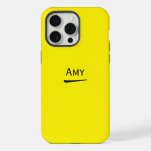 Nome Amarelo Brilho Personalizado