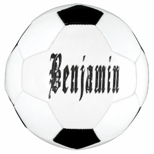 Nome Benjamin Projetado Preto, Bola de Futebol