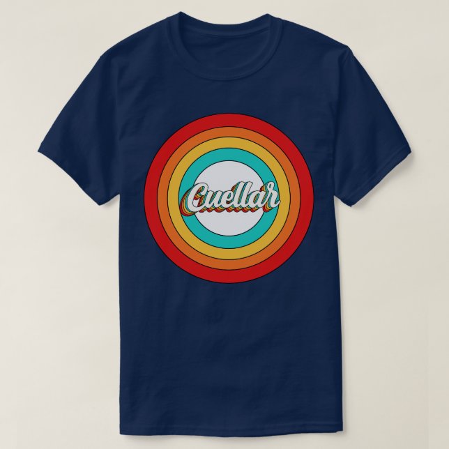 Nome Celular Camisa Vintage Círculo Cuelar (Frente do Design)