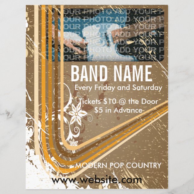 Nome da banda Music Flyer 3 (Frente)