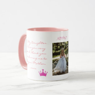 Nome da caneca da filha personalizada e foto!