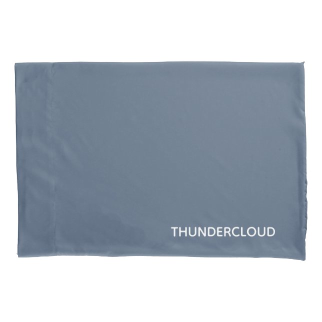 Nome da Cor da cinza Azul da Thundercloud (Frente)