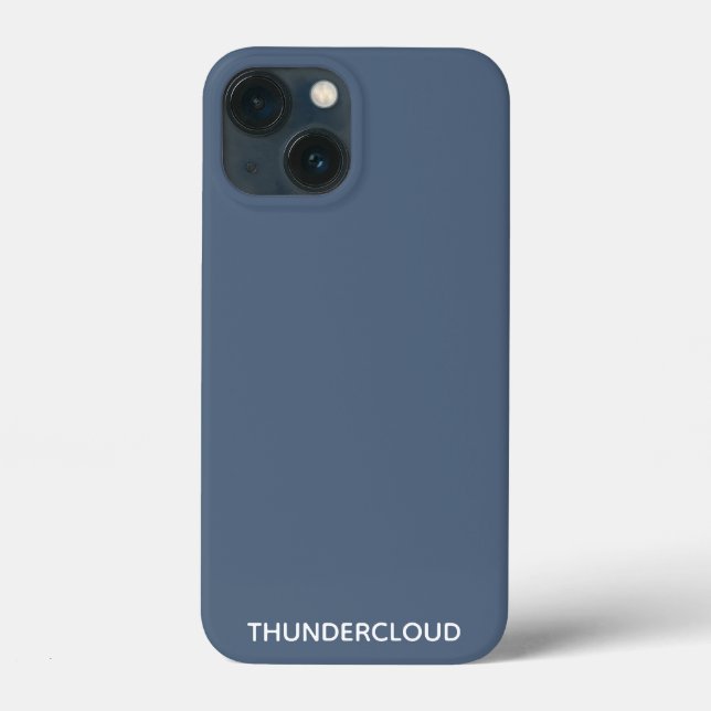 Nome da Cor da cinza Azul da Thundercloud (Verso)