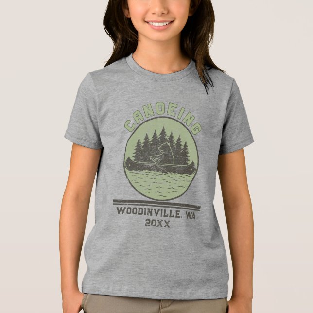 Nome da Data da Localização da Canoagem de Lover d (Frente)