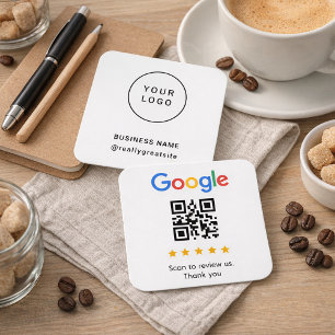 Nome da Empresa de Logotipo Minimalista Código QR 
