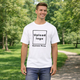 Nome da Empresa e Logotipo | Camiseta Masculina Br