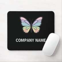 Nome da Empresa & Logotipo Mouse Pad Clássico