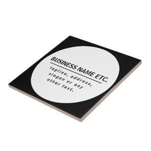 Nome da Empresa & Slogan/outro texto Preto & Bra