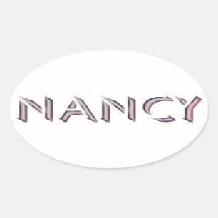 Nome da etiqueta de Nancy