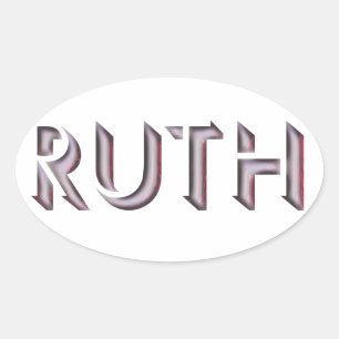 Nome da etiqueta de Ruth