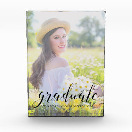 Nome da Graduação e Bloco de Foto do Ano