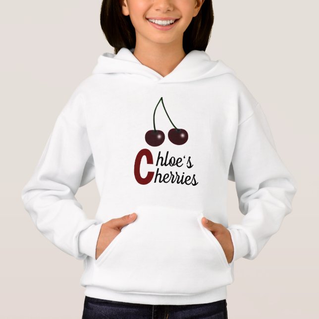 Nome da primeira letra "C" e fruta "Cerejas" (Frente)