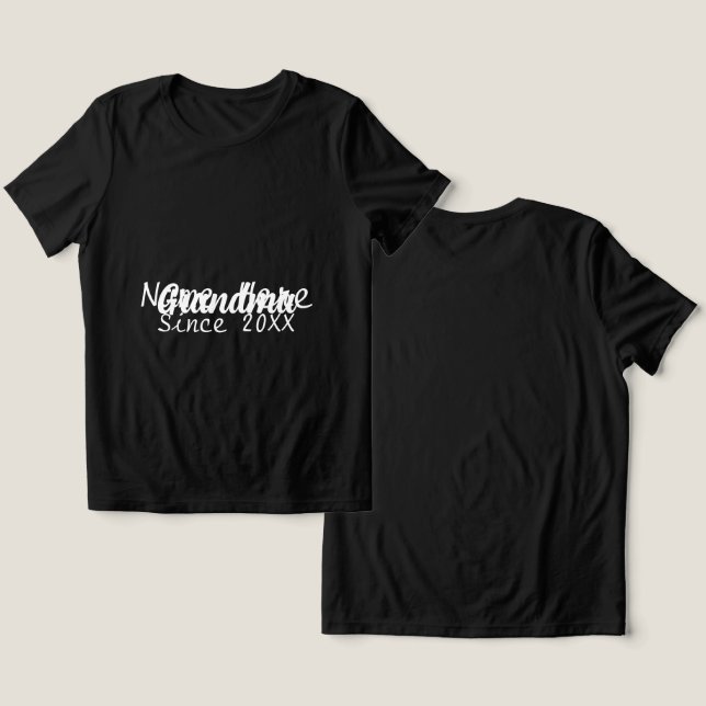 Nome da Vovó Desde 20XX  (Design Frente e Verso)