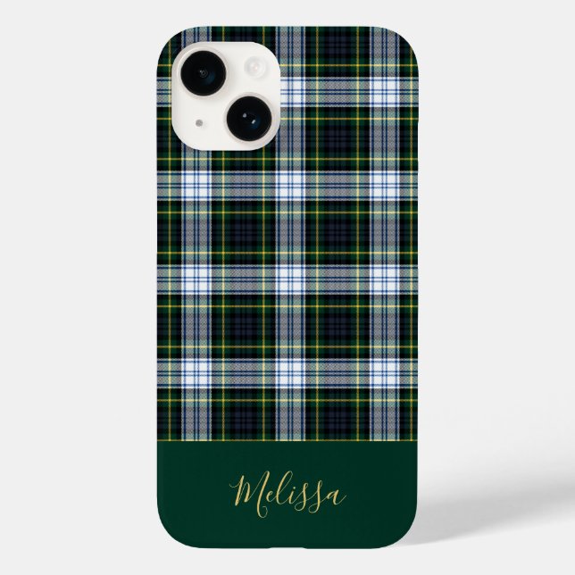 Nome da Xadrez Personalizada Clan Gordon Tartan (Verso)