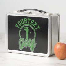 NOME DE ADD DE Golf Personalizado Retro Pro Golfer