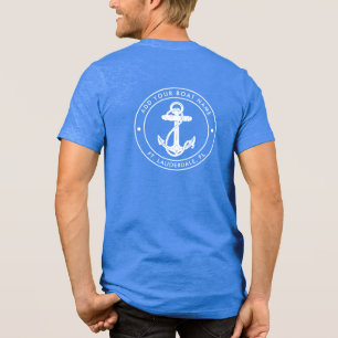 Nome de Barco Âncora Náutica Personalizado
