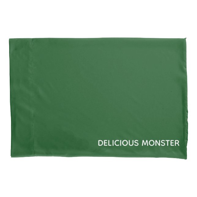 Nome de cor verde do Monster delicioso (Frente)
