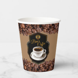 Nome de empresa personalizável Café Compra Taça de