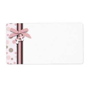 Nome de etiqueta da menina