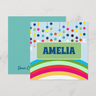 Nome de etiqueta de Celebração do Arco-Íris