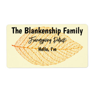 Nome de etiqueta de Etiqueta de Papel de Amizade d