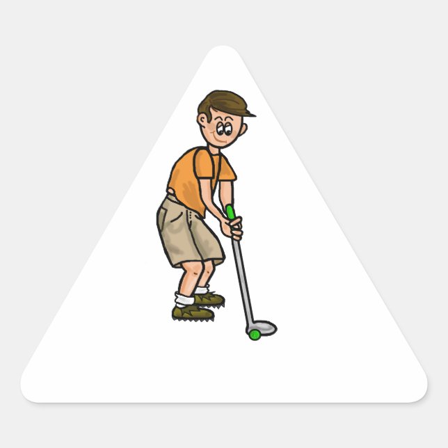 Nome de etiqueta de Golfe Masculino (Frente)