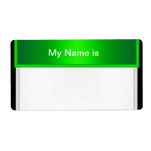Nome de etiqueta de Grupo de Etiquetas Verde