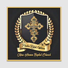 Nome de etiqueta de Pastor