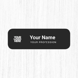 Nome de etiqueta de pino personalizado ou magnétic