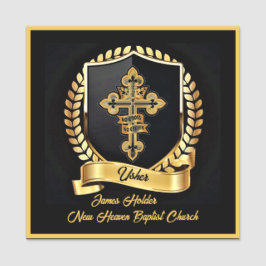 Nome de etiqueta de usher