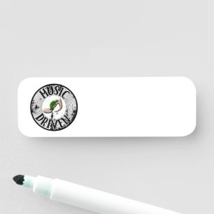 Nome de etiqueta dirigido por música