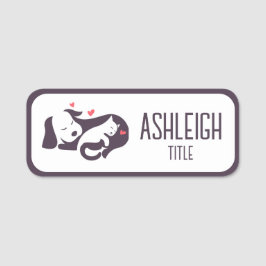 Nome de etiqueta Pet Business