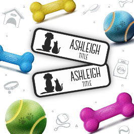 Nome de etiqueta Pet Business