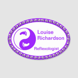 Nome de etiqueta Roxo