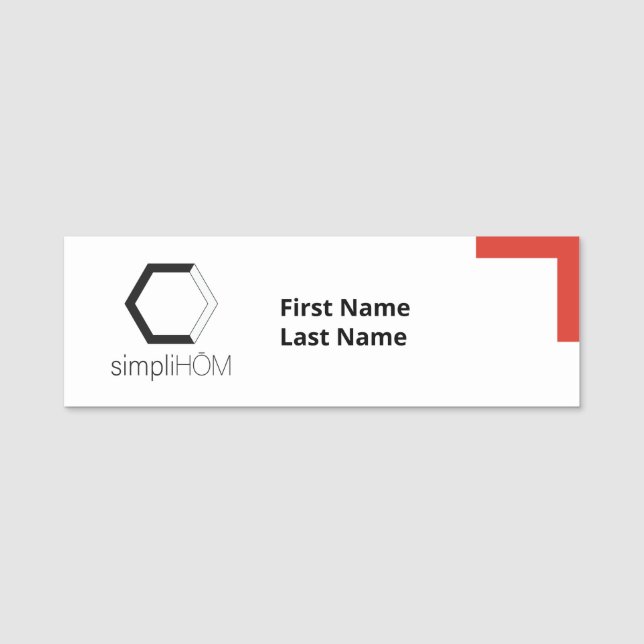 nome de etiqueta simpliHŌM (Frente)