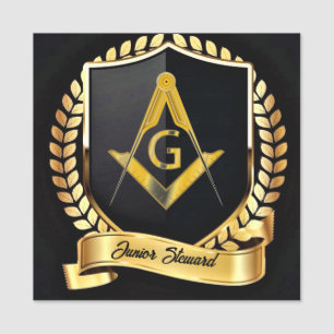 Nome de etiqueta Steward Junior
