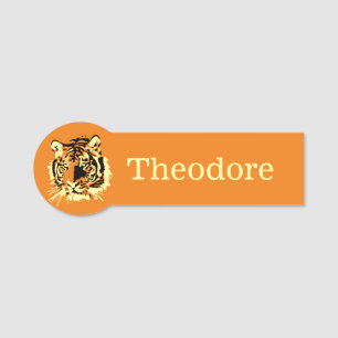 Nome de etiqueta Tiger Tiger Tiger