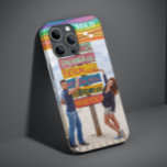 Nome de Foto Monograma Trendy Modern Colorida Wave<br><div class="desc">Nome da Foto Monograma O Colorful Wave Trendy Modern iPhone Smartphone Capa de telefone apresenta sua foto favorita com seus nomes personalizados e monogramas em um sotaque de onda colorida. presente perfeito para Natal,  aniversário,  feriados,  melhores amigos,  casais,  aniversário e muito mais. Elaborado por ©Evco Studio www.zazzle.com/store/evcostudio</div>