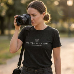 Nome de Fotógrafo Personalizado Moderno Amor pel