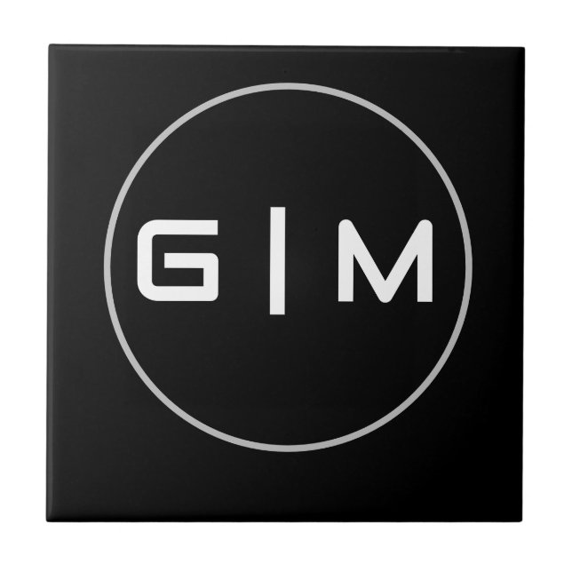 Nome de iniciais personalizável (Frente)