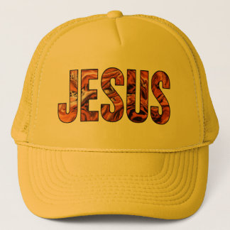 Nome de Jesus em um boné