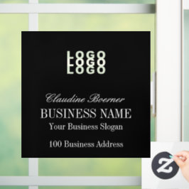 Nome de Texto Personalizado Janela Comercial