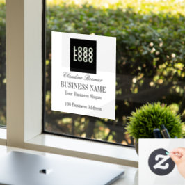 Nome de Texto Personalizado Janela Comercial