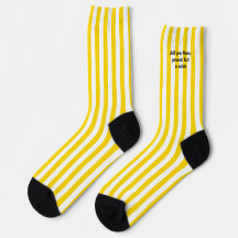 Nome de texto personalizável listrado amarelo e br