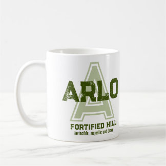 Nome do arlo que significa caneca de café verde mo