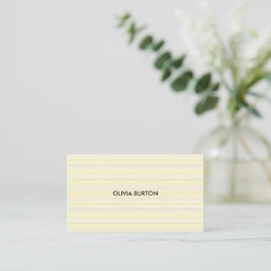 Nome do cartão de visita estilo minimalista.